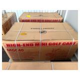 2026 Unused MGC40 Electric Three-Wheeled Cart-Red