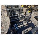 2026 AGT Industrial Unused SSCPF42-2200-WFF Skidsteer Pallet Forks-42", Load- 2200lb