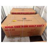 2026 Unused MGC40 Electric Three-Wheeled Cart-Red