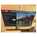 2026 KJ Unused K2223G 23ft x 22ft Double Garage Metal Shed