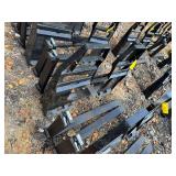 2026 AGT Industrial Unused SSCPF42-2200-WFF Skidsteer Pallet Forks-42", Load- 2200lb