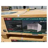 2026 KJ Unused K1912 20ft x 12ft Livestock Metal Shed