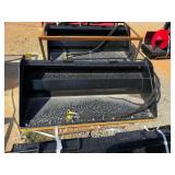 2026 Raytree Unused RMRB72 Skidsteer Power Rake Bucket