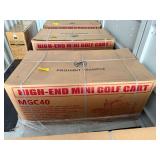 2026 Unused MGC40 Electric Three-Wheeled Cart-Red
