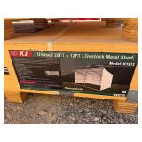 2026 KJ Unused K1912 20ft x 12ft Livestock Metal Shed