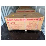 2026 Unused MGC40 Electric Three-Wheeled Cart-Green