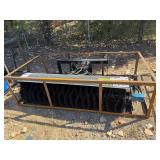 2026 AGT Industrial Mower King Unused SSAB72 Skidsteer Rotary Angle Broom