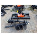 2026 Wolverine Unused ADB-13-1218R Skidsteer Auger Drive and Bit