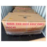 2026 Unused MGC40 Electric Three-Wheeled Cart-Green