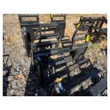 2026 AGT Industrial Unused SSCPF42-2200-WFF Skidsteer Pallet Forks-42", Load- 2200lb