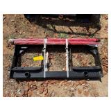 2026 GIYI Unused BF47 Skidsteer Bale Fork