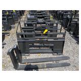 2026 AGT Industrial Unused SSCPF42-2200-WFF Skidsteer Pallet Forks-42", Load- 2200lb