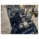 2026 AGT Industrial Unused SSCPF42-2200-WFF Skidsteer Pallet Forks-42", Load- 2200lb