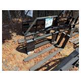 2026 AGT Industrial Unused SAII100 Skidsteer Pallet Forks