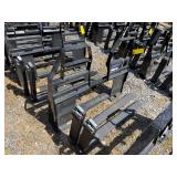 2026 AGT Industrial Unused SSCPF42-2200-WFF Skidsteer Pallet Forks-42", Load- 2200lb