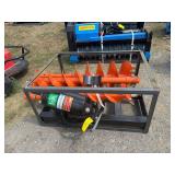 2026 Raytree Unused RMA42 Skidsteer Auger