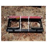 2026 GIYI Unused BF47 Skidsteer Bale Fork