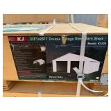2026 KJ Unused K3325 33ft x 25ft Double Garage Steel Barn Shed