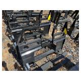 2026 AGT Industrial Unused SSCPF42-2200-WFF Skidsteer Pallet Forks-42", Load- 2200lb