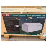 2026 KJ Unused K1220 12ft x 20ft Single Garage Metal Shed