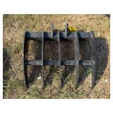2026 GIYI Unused Mini-Excavator Rake Attachment
