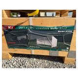 2026 KJ Unused K2512 25ft x 12ft Livestock Metal Shed