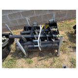 2026 Unused 8pc Mini-Excavator Attachment Set