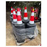 Pallet - Unused Traffic Safety Cones
