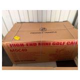2026 Unused MGC40 Electric Three-Wheeled Cart-Blue