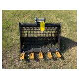 2026 IRanch Unused Mini Excavator Rock Bucket