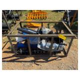 2026 AGT Industrial Unused SSECAG-Y Skidsteer Auger