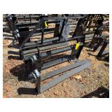 2026 AGT Industrial Unused SAII100 Skidsteer Pallet Forks