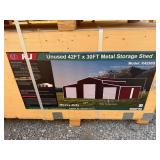 2026 KJ Unused K4230G 42ft x 30ft Metal Storage Shed