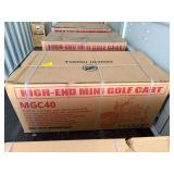2026 Unused MGC40 Electric Three-Wheeled Cart-Blue