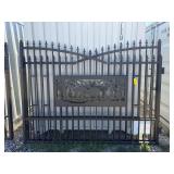 2026 KJ Unused K0720 HD 7ft x 20ft Metal Farm Driveway Gate
