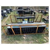 2026 AGT Industrial Mower King Unused SSAB72 Skidsteer Rotary Angle Broom