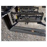 2026 AGT Industrial Unused Skid Steer Multi-function Plate with Pallet Forks