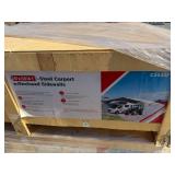 2026 SDLanch Unused SDLC2030FT 20ft x 30ft All-Steel Carport with Enclosed Sidewalls