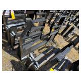 2026 AGT Industrial Unused SSCPF42-2200-WFF Skidsteer Pallet Forks-42", Load- 2200lb