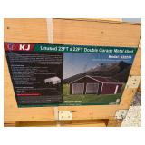 2026 KJ Unused K2223G 23ft x 22ft Double Garage Metal Shed