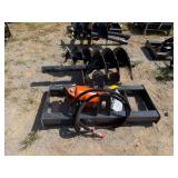 2026 Wolverine Unused ADB-13-1218R Skidsteer Auger Drive and Bit