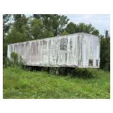 53ft Tractor Trailer Dual Tandem Axle Storage Trailer