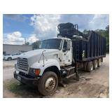 2007 Mack Granite CV712 Tri-Axle Grapple Brush Truck