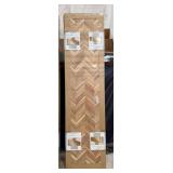 CenterPointe Chevron Butcher Block Countertop-Acadia Wood Species, 25" Wide-98" Long-1.5" Thick