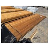 Stack- Rustic Western Red Cedar Square Edge Boards 1"x6"x 12