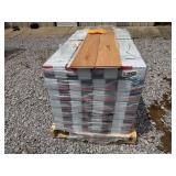 Pallet- Click-Lock Waterproof Laminate Wood Flooring, Color-Arden Blonde Hickory, 12mm Thick, 6"W x 47"L, 451 Total Square Feet
