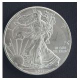 2011 American Eagle One Ounce Fine Silver Dollar Coin