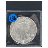 1999 American Eagle One Ounce Fine Silver Dollar