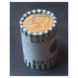 Lot - $10 Rolled Kennedy Half Dollar Coins