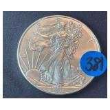 2015 1 oz Silver American Eagle One Dollar Coin